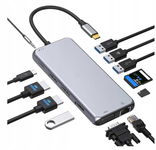 Wieloportowy adapter ZMUIPNG USB-C 12w1