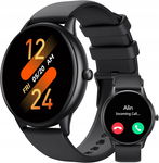 ZEGAREK SMARTWATCH FT10M CZARNY OKRĄGŁY