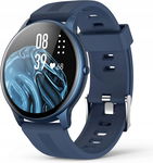 ZEGAREK SMARTWATCH LW11 SPORT FITNESS OKRĄGŁA KOPERTA NIEBIESKI