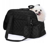 TORBA TRANSPORTER DLA ZWIERZĄT DO 7KG 26x40x20 CM CZARNY