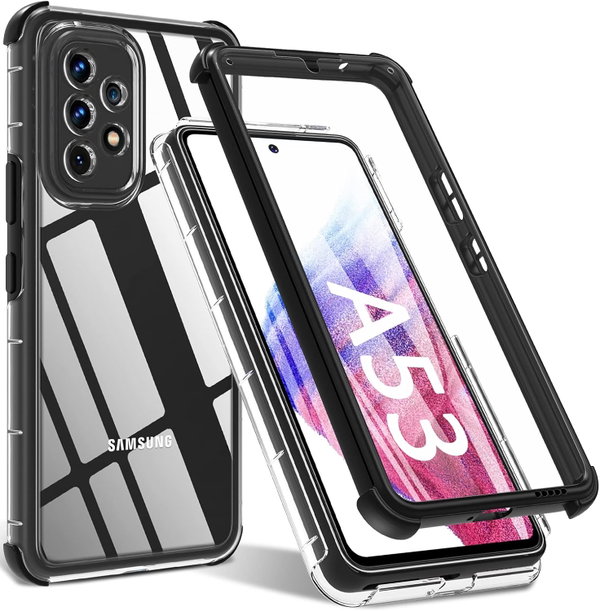 Etui Samsung A53 5g, z wbudowanym zabezpieczeniem ekranu