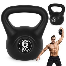 KETTLEBELL KETTLE 6 kg CIĘŻAR DO ĆWICZEŃ SIŁOWNIA FITNESS HANTLA  ODWAŻNIK