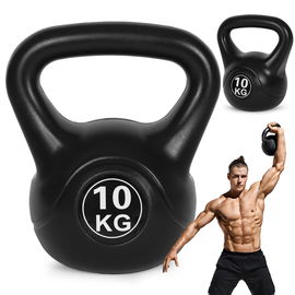 KETTLEBELL KETTLE 10 kg CIĘŻAR DO ĆWICZEŃ SIŁOWNIA FITNESS HANTLA  ODWAŻNIK