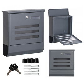 SKRZYNKA NA LISTY GAZETY POCZTOWA STAL NIERDZEWNA GAZETOWNIK