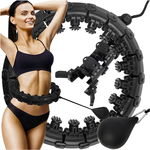 HULA HOP DO ĆWICZEŃ Z OBCIĄŻNIK WYPUSTKI MASAŻER