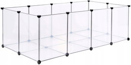 Wybieg królik Dibea 47 x 145 x 74cm