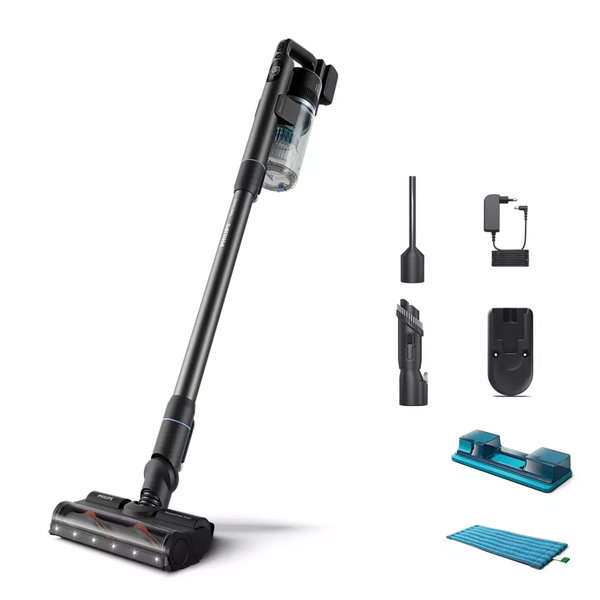 Odkurzacz bezprzewodowy pionowy Philips Aqua 7000 XC7053/01 25,2V LED