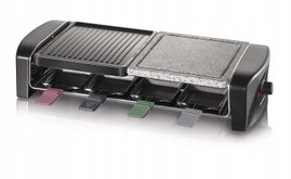 Raclette grill elektryczny Severin RG 9645 czarny 1400 W