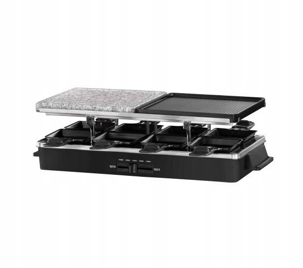 Raclette grill elektryczny Russell Hobbs Multi Raclette 3w1 czarny 1400 W