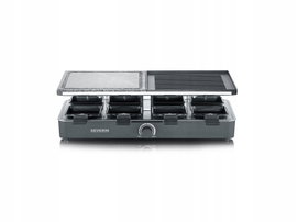 Raclette grill elektryczny Severin RG 2371 czarny 1400 W