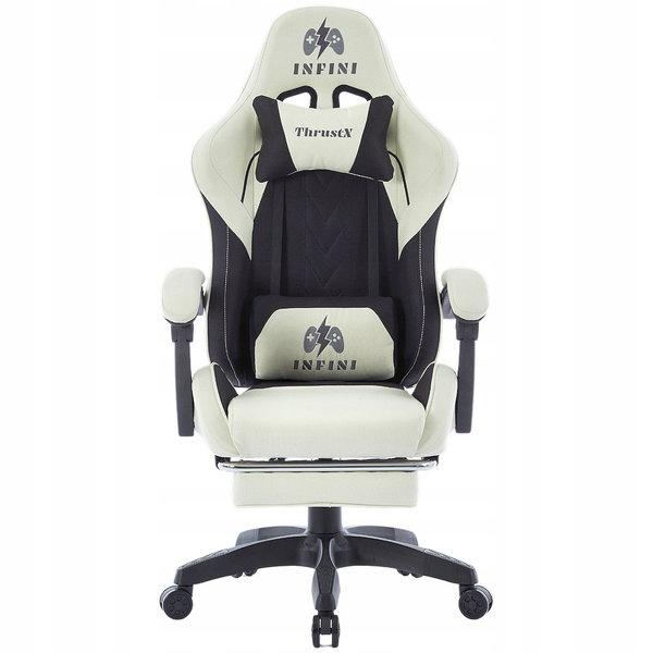 Fotel Gamingowy ThrustX Black/Cream