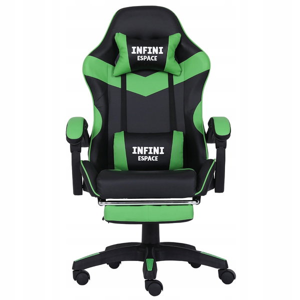 Fotel gamingowy INFINI ESPACE Green
