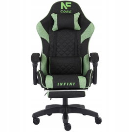 Fotel gamingowy Core Black/Green