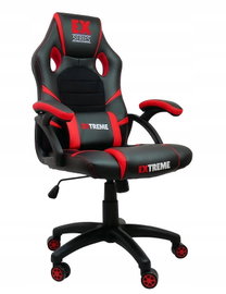 Fotel gamingowy EX Red czerwony