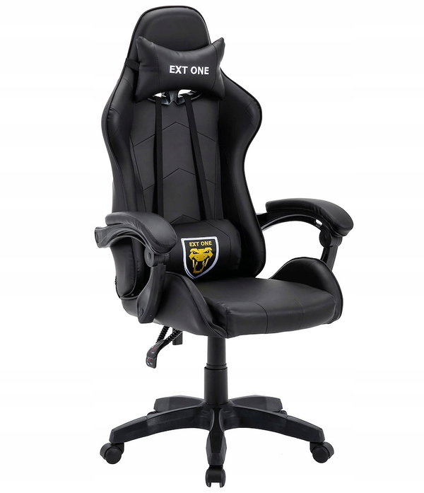 Fotel gamingowy EXT ONE Black czarny