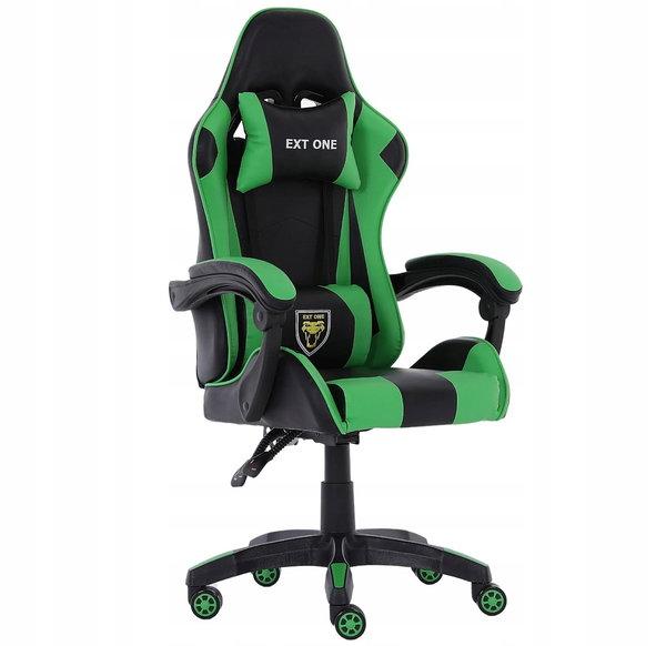 Fotel gamingowy EXT ONE Green zielony