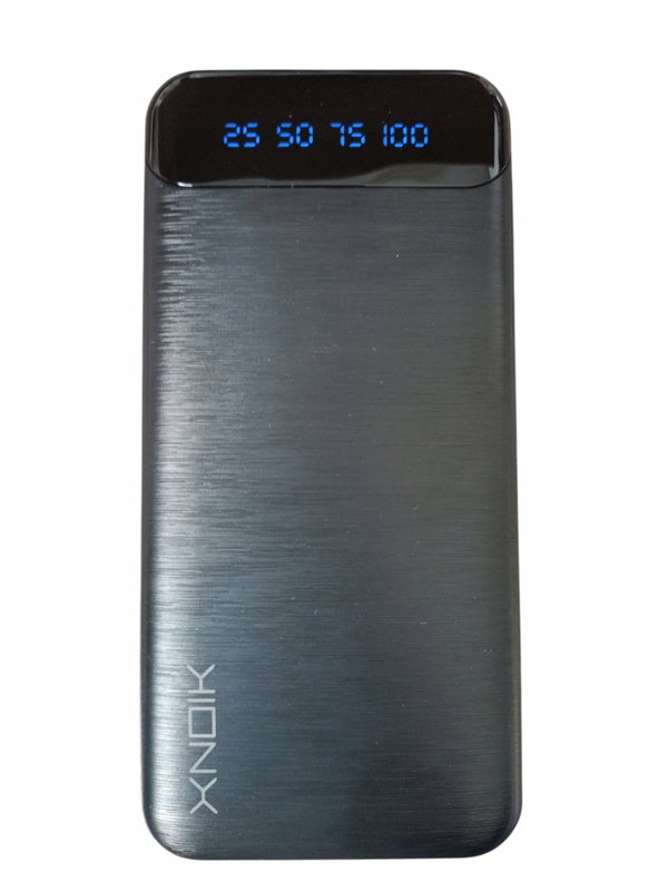 Power Bank Xnoik 20000mAh USB-C/A LED Szybkie Ładowanie Telefonu RÓŻOWY