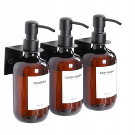 Ręczne dozowniki do mydła naścienne Winter Shore 500 ml brązowy