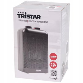 Termowentylator Ceramiczny Grzejnik Farelka 1500W TRISTAR PD-3846B Czarny