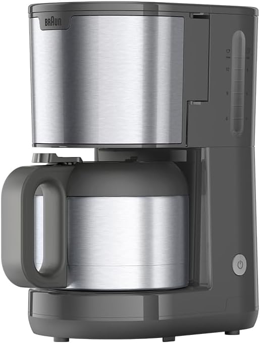 Ekspres Braun PurShine KF1505GY szary dzbanek termiczny 1.2l