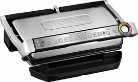 Kontaktowy grill elektryczny Tefal OptiGrill+ XL 2000 W srebrny GC722D34