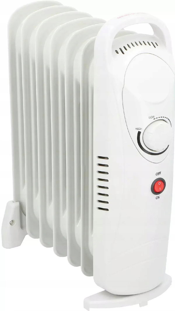 Grzejnik olejowy Alpina 850 W biały