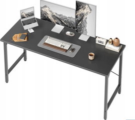 BIURKO KOMPUTEROWE INDUSTRIALNE 120x48x75CM METAL DREWNO LOFT