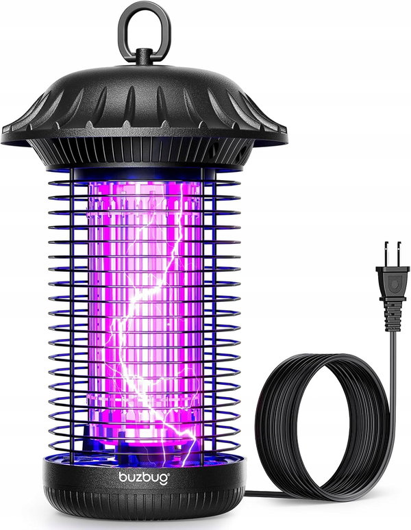 Lampa owadobójcza LED Buzbug MO-008C na komary muchy do domu i ogrodu