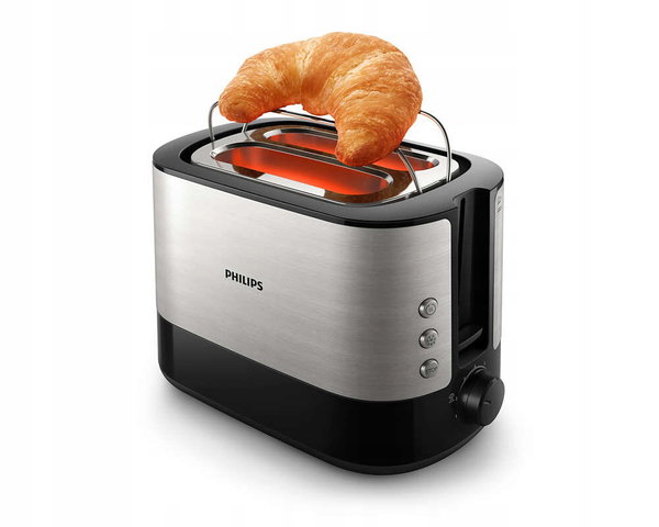 Toster Philips Viva Collection srebrny/szary 950 W