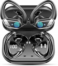 SŁUCHAWKI BEZPRZEWODOWE B01 BLUETOOTH 5.4 SPORTOWE IPX7 50h HIFI