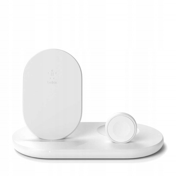 Ładowarka indukcyjna Belkin Boost Charge 3in1 do iPhone'a, Watcha i AirPods