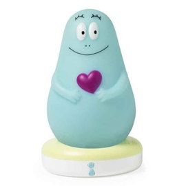 Lampka nocna Pabobo Lumilove Barbapapa niebieska SPRAWNA nowy akumulator