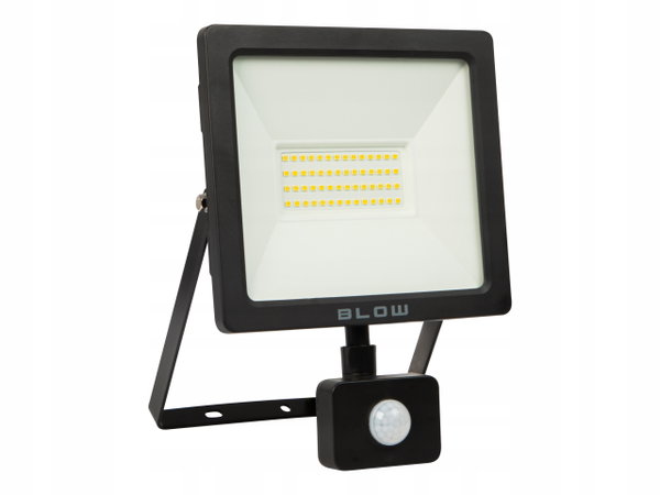 Lampa halogenowa LED/PIR SMD 50W Blow