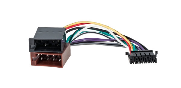 Złącze kostka do radia JVC KS-RT75 czarne 11pin-ISO KJ75