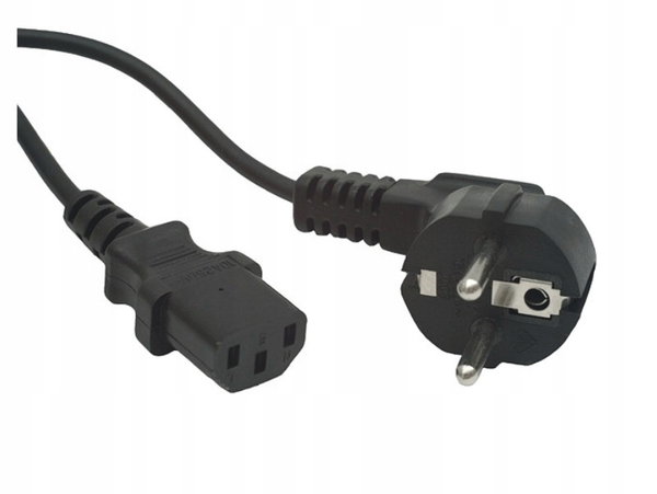 Kabel zasilający sieciowy do komputera 1,5m