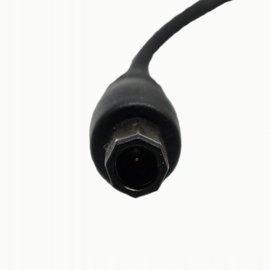 Wtyk 7,4/5,0 (19,5V/4,62A) wielokątny czarny sieciowy z kablem do montażu Quer