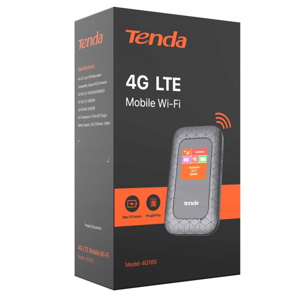 Router mobilny Tenda 4G185 4G LTE WiFi z akumulatorem