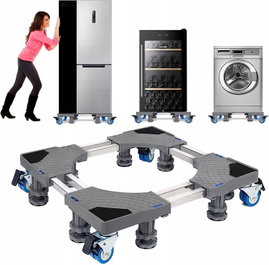 Platforma transportowa, podstawka pod pralkę AGD max 300 kg 4 kółka 8 nóżek