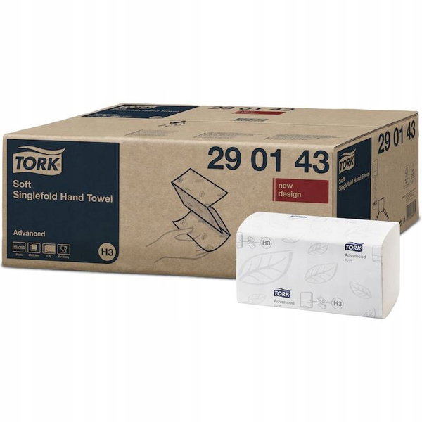Ręcznik papierowy Tork Advanced 290143 dwuwarstwowy ZZ 250 składek