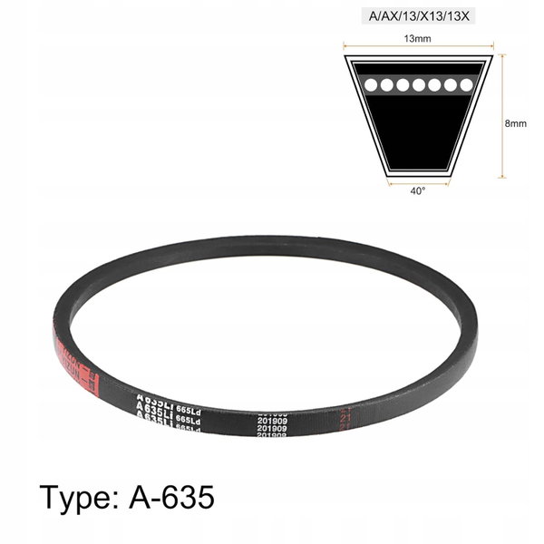 Pasek klinowy 25" A 635Li/665Ld