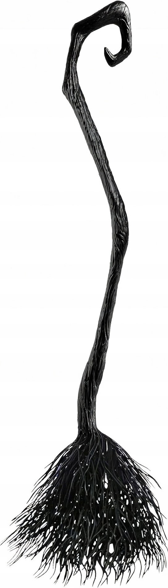 Miotła czarownicy 138 cm czarna skręcana na Halloween Joyin