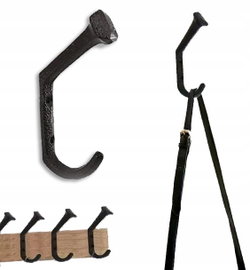 Wieszak na ubrania żeliwny imitacja kutego gwoździa