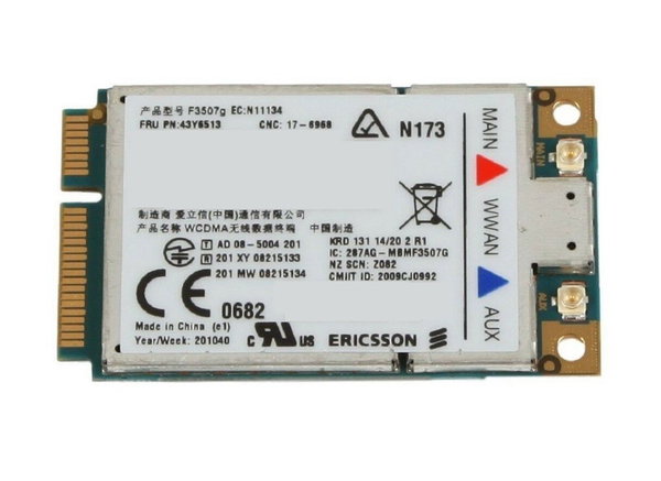 Modem WWAN Lenovo F3507g 43Y6513