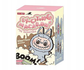 Labubu - The Monsters Tasty Macarons Vinyl Face Brelok ORYGINALNE Pop Mart