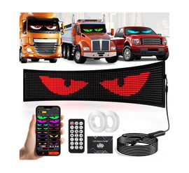 Wyświetlacz RGB LED 16x96 898x192mm Pilot + Bluetooth Oczy diabła