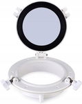 Okno z portholem 215 mm łodzi Statek szklany Dekoracja ścienna Porthole