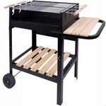 Grill Węglowy na Kólkach Aktive Metal emaliowan