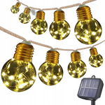ISHABAO LAMPKI SOALRNE GIRLANDA SOLARNE 8M 160 LED