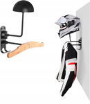 motofans Uchwyt ścienny na kask motocyklowy na kurtkę na ścianie