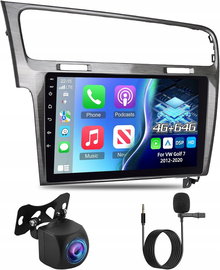 RADIO NAWIGACJA CARPLAY ANDROID 15 GPS VW GOLF 7 2012 -2020 USB 4/64GB